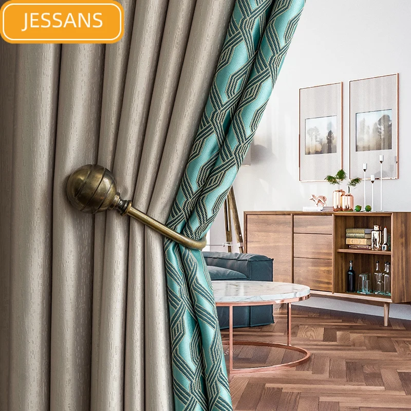 High-end Imitation Silk Splicing Curtain Jacquard Light Luxury Blackout Curtains for Living Room and Bedroom Finished Products
High-end Imitation Silk Splicing Curtain Jacquard Light Luxury Blackout Curtains for Living Room and Bedroom Finished Products