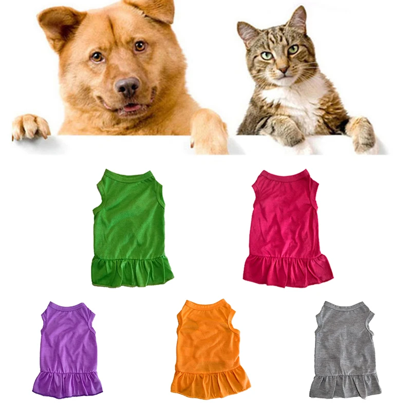 2021 Cute Dog Dress Ruffle Solid Color Sleeveless Skirt Costume For Dog Little Small Puppies Animal Cat Wedding Party Clothes
2021 Cute Dog Dress Ruffle Solid Color Sleeveless Skirt Costume For Dog Little Small Puppies Animal Cat Wedding Party Clothes