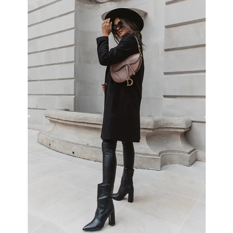 Lesosoxs Autumn Winter Fashion Solid Women's Long Jackets Casual Turn Down Neck Long Sleeve Pocket Ladies Trench Coat Plus Size
Lesosoxs Autumn Winter Fashion Solid Women's Long Jackets Casual Turn Down Neck Long Sleeve Pocket Ladies Trench Coat Plus Size