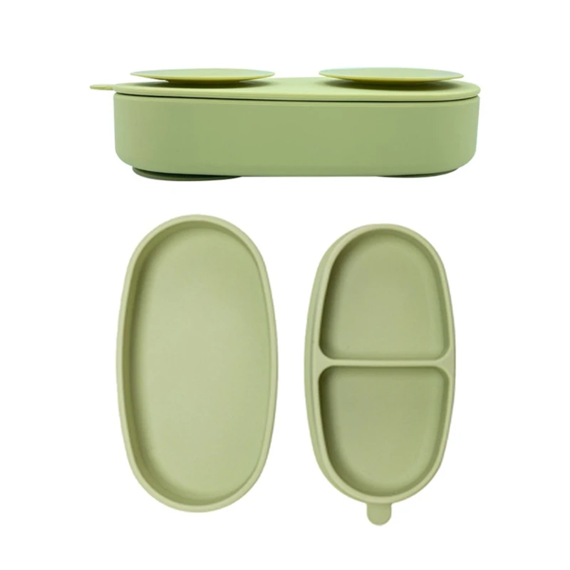 Baby Training Feeding Food Bowl Spoon Fork Set BPA-Free Dishes Tableware Anti Slip Silicone Suction Divided Plate Tray
Baby Training Feeding Food Bowl Spoon Fork Set BPA-Free Dishes Tableware Anti Slip Silicone Suction Divided Plate Tray