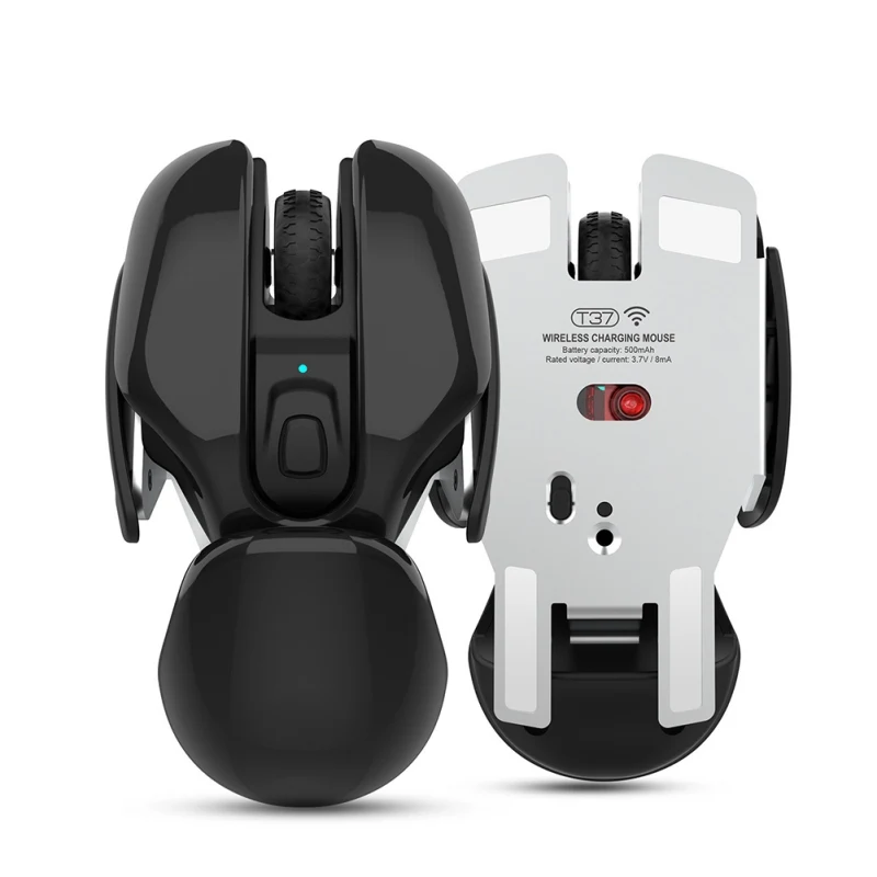 ZL Mute 2.4G Wireless Mouse Rechargeable Office Home Scorpion Three-Level Power Saving