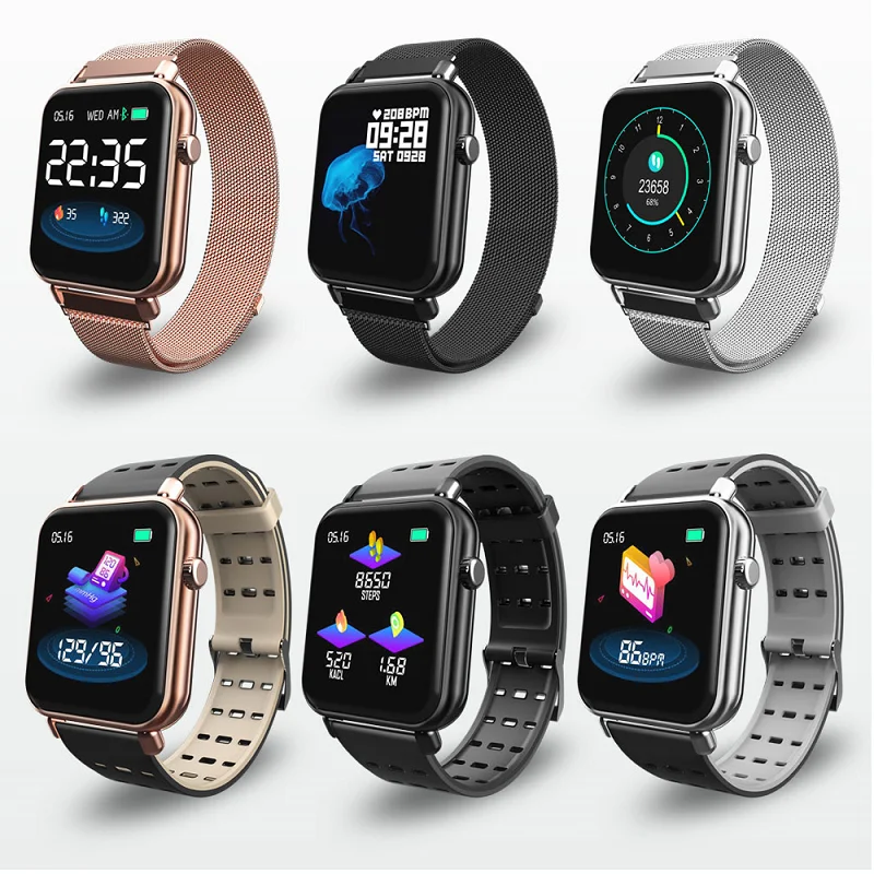 IP67 Waterproof Sports Watch Y6Pro Smart Bracelet 1.3-inch Color Screen Real-time Heart Rate Blood Pressure Sleep Monitoring r60
IP67 Waterproof Sports Watch Y6Pro Smart Bracelet 1.3-inch Color Screen Real-time Heart Rate Blood Pressure Sleep Monitoring r60