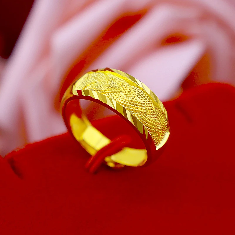 Delicate Twist Pattern 14k Gold Ring for Men Wedding Engagement Jewelry Printing Couple Lovers Rings Birthday Christmas Gifts
Delicate Twist Pattern 14k Gold Ring for Men Wedding Engagement Jewelry Printing Couple Lovers Rings Birthday Christmas Gifts