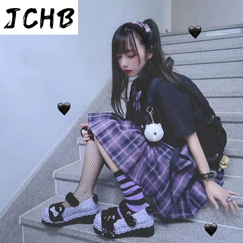 2021 A-line High Waist Purple Jk Skirt Plaid Pleated Sweet Mini Korean Style Skirts for Women Faldas Vintage Summer New Fashion
2021 A-line High Waist Purple Jk Skirt Plaid Pleated Sweet Mini Korean Style Skirts for Women Faldas Vintage Summer New Fashion