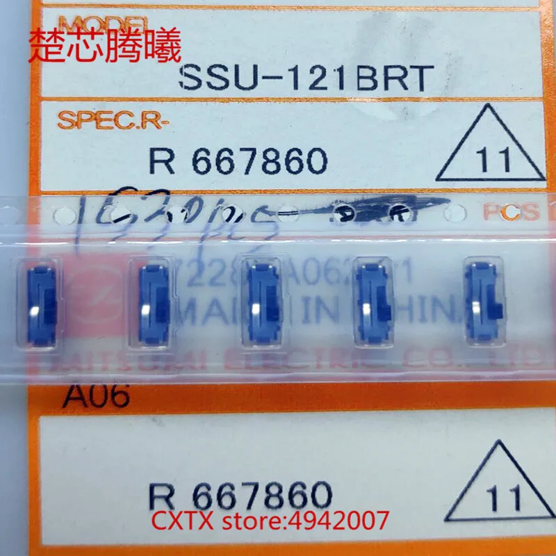 CHUXINTENGXI R667860 SSU-121BRT 100% Новинка для универсального разъема кнопка переключения свяжитесь со службой поддержки клиентов для получения дополни...
CHUXINTENGXI R667860 SSU-121BRT 100% Новинка для универсального разъема кнопка переключения свяжитесь со службой поддержки клиентов для получения дополни...