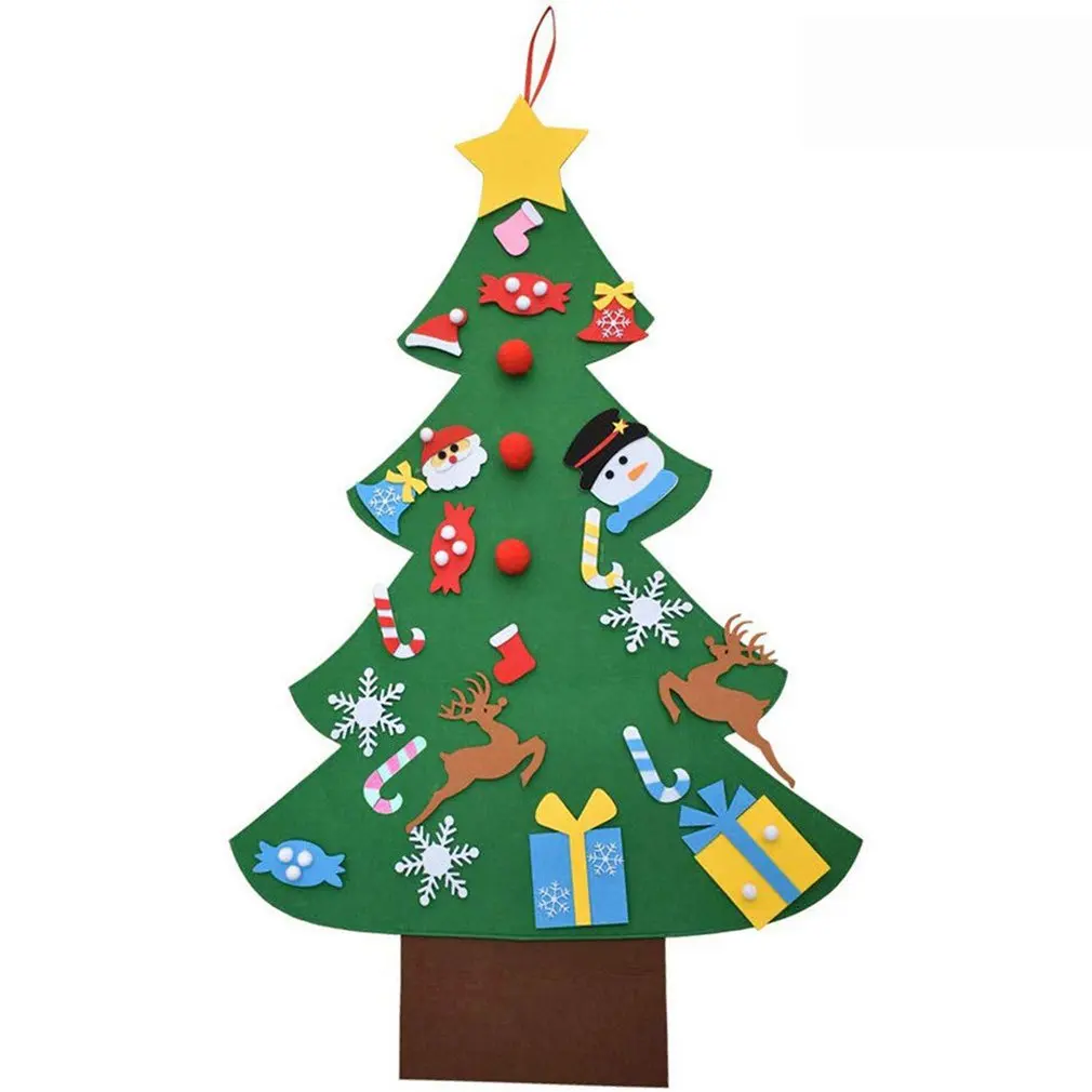 OCDAY DIY Felt Christmas Tree Calendar Ornament Sticker Kids Parent Gifts Toy Merry Christmas Party Decoration New Year Gifts
OCDAY DIY Felt Christmas Tree Calendar Ornament Sticker Kids Parent Gifts Toy Merry Christmas Party Decoration New Year Gifts