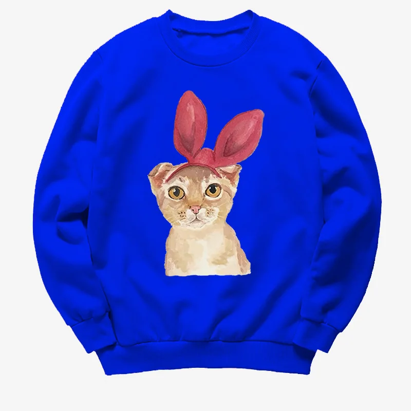 Cute Rabbit Printed Hoodies Women Fleece Long Sleeve O Neck Loose Sweatshirt Girls Women Hoodie Pullovers Winter
Cute Rabbit Printed Hoodies Women Fleece Long Sleeve O Neck Loose Sweatshirt Girls Women Hoodie Pullovers Winter