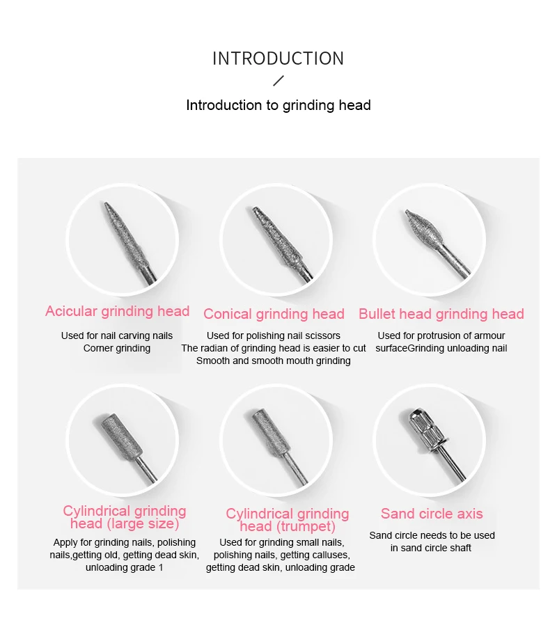 Electric Manicure Drill Pen Remover Manicure-Tool Nail-Files USB Charging Drill-Machine Led-Gel-Polish Pedicure Mill-Cutter Tool
Electric Manicure Drill Pen Remover Manicure-Tool Nail-Files USB Charging Drill-Machine Led-Gel-Polish Pedicure Mill-Cutter Tool