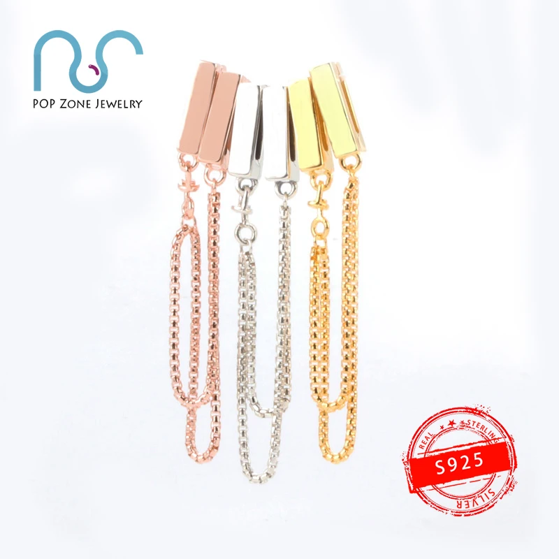 Fit Original Brand Pandora Charm Bracelet Safety Chain S925 Sterling Silver Reflexions Series Chain Luxury Fashion Women Jewelry
Fit Original Brand Pandora Charm Bracelet Safety Chain S925 Sterling Silver Reflexions Series Chain Luxury Fashion Women Jewelry