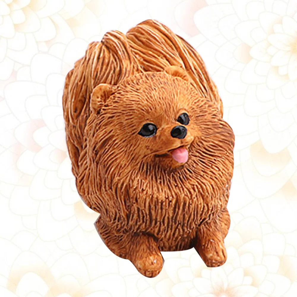 1pc Simulated Pomeranian Dog Model Realistic Adorable Mini Pet Dog Model Craft (Brown)
1pc Simulated Pomeranian Dog Model Realistic Adorable Mini Pet Dog Model Craft (Brown)