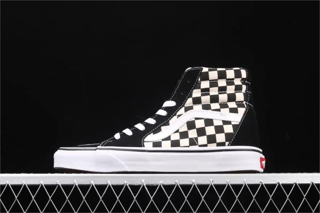 VANS Original Off The Wall High SK8-Hi Classic Lattice High Top Sneakers Men / Women Running Shoes Old Skool Size Eur 36-44