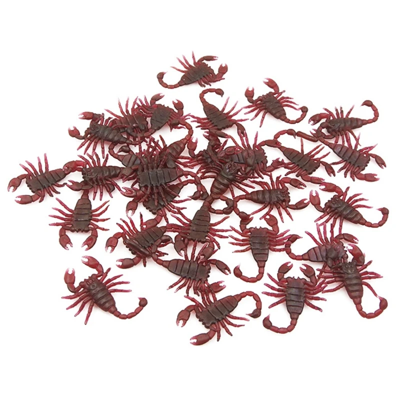 100 Pcs Prank Fake Roaches/Gecko/Ant/Centipede Favorite Trick Joke Toys Scary Insects Realistic PVC Bugs for Halloween
100 Pcs Prank Fake Roaches/Gecko/Ant/Centipede Favorite Trick Joke Toys Scary Insects Realistic PVC Bugs for Halloween