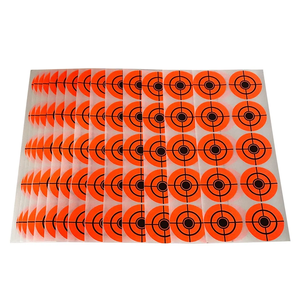 250pcs(25 Sheet) Targets Paster Papers Sticker For Air Rifle Shooting Self-dhesive Adhesive Reactivity Aim Shoot Target
250pcs(25 Sheet) Targets Paster Papers Sticker For Air Rifle Shooting Self-dhesive Adhesive Reactivity Aim Shoot Target