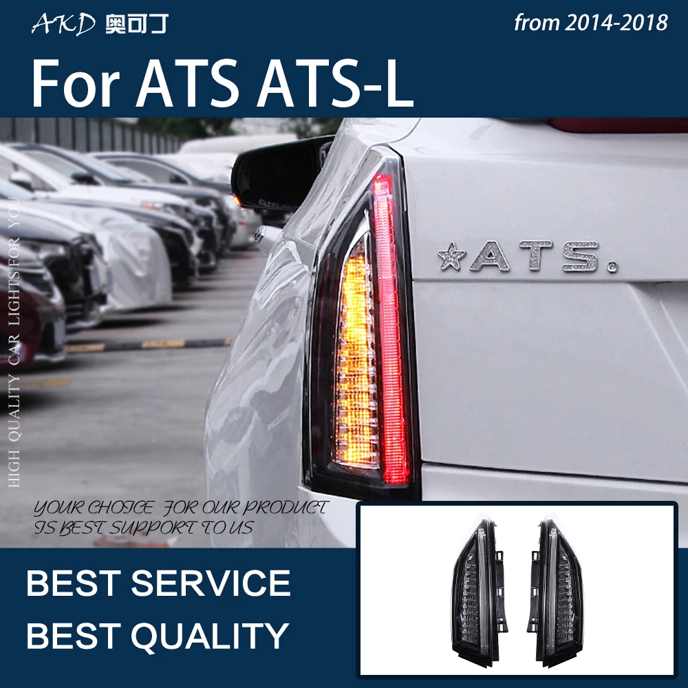 AKD Car Styling For ATS ATS-L 2014-2018 LED Dynamic Taillight Rear Fog Lamp Turn Signal Light Highlight Reversing and Brake
AKD Car Styling For ATS ATS-L 2014-2018 LED Dynamic Taillight Rear Fog Lamp Turn Signal Light Highlight Reversing and Brake