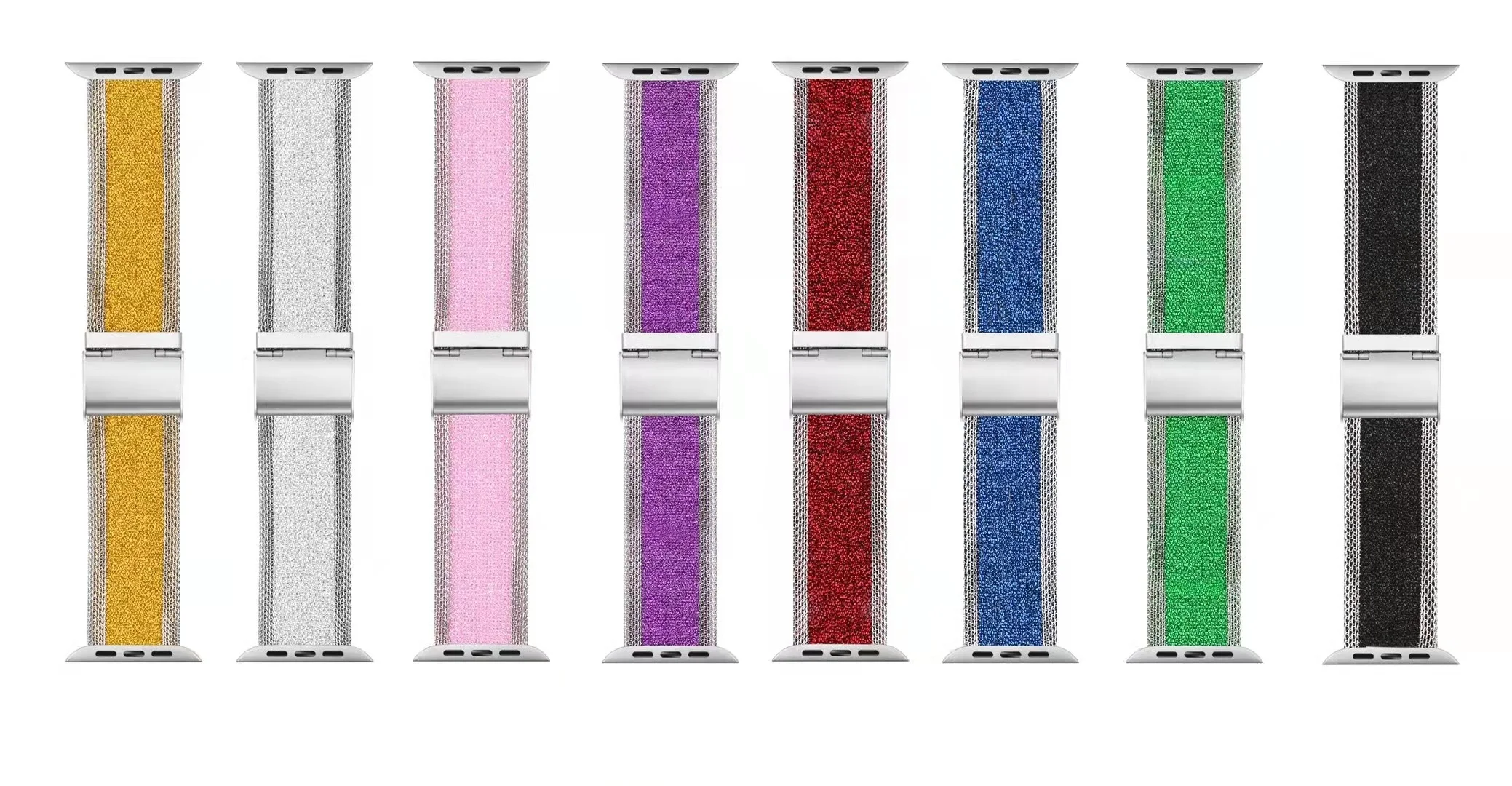 GOOSUU Breathable Milan strap For Apple watch Series 7 6 5 4 3 21 SE 38 40 41 44 45 42mm Bands Elastic metal bracelet for iwatch
GOOSUU Breathable Milan strap For Apple watch Series 7 6 5 4 3 21 SE 38 40 41 44 45 42mm Bands Elastic metal bracelet for iwatch