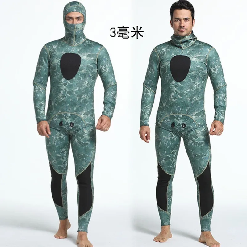 3mm Men's Camouflage Diving Suit, Two-piece Suit, Outdoor Surfing, Sports Fading, Split Style, Warm,
3mm Men's Camouflage Diving Suit, Two-piece Suit, Outdoor Surfing, Sports Fading, Split Style, Warm,