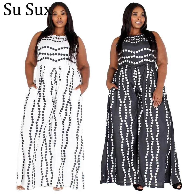 Polka Dot Wide Leg Pants Jumpsuit Women Plus Size Rompers Plus Size Loose High Waist Jumpsuit Playsuit Streetwear 2022
Polka Dot Wide Leg Pants Jumpsuit Women Plus Size Rompers Plus Size Loose High Waist Jumpsuit Playsuit Streetwear 2022