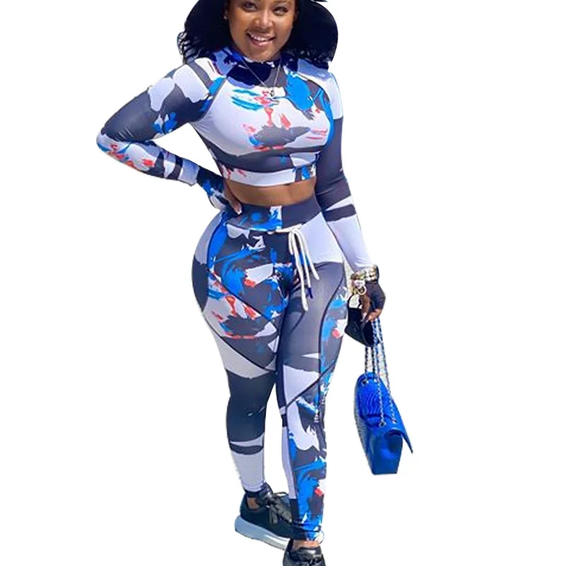 Skinny Patchwork Tracksuit 2piece Outfits Sportwear Women Matching Set Elasticity High Top Sporty Legging Activewear
Skinny Patchwork Tracksuit 2piece Outfits Sportwear Women Matching Set Elasticity High Top Sporty Legging Activewear