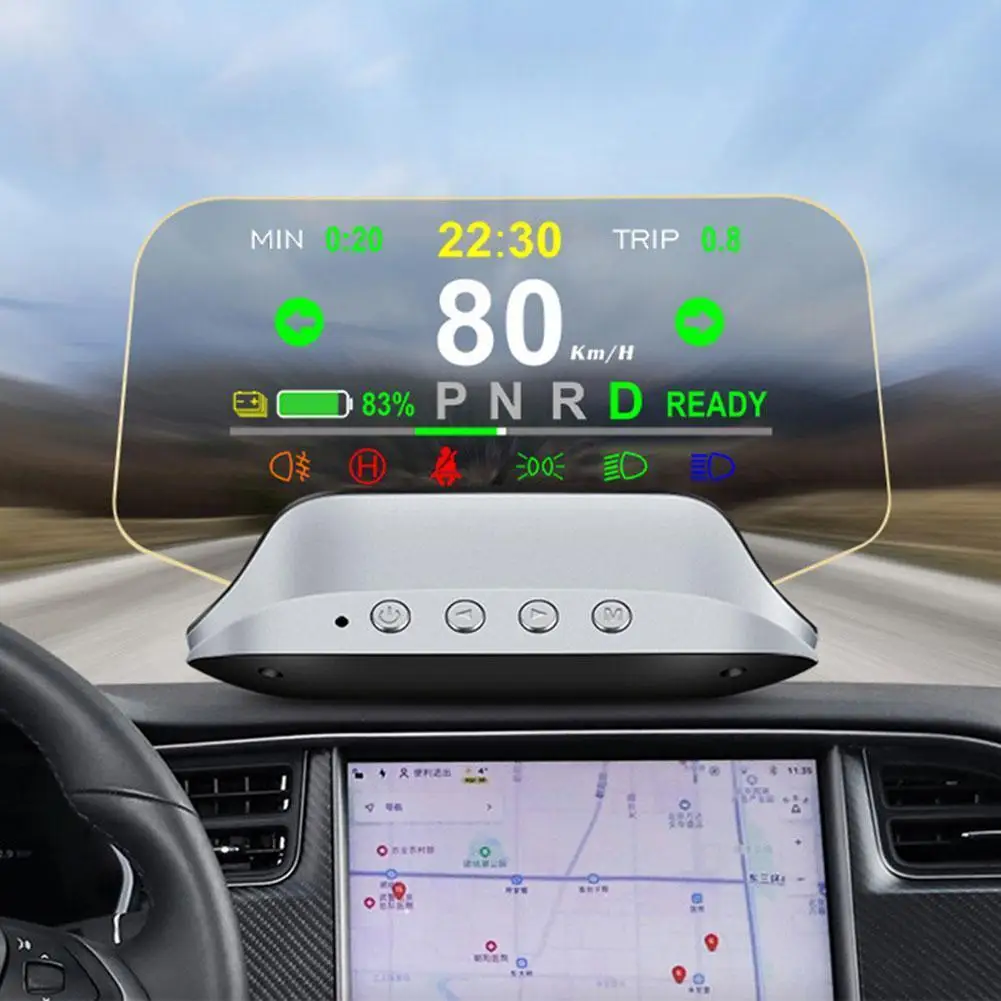 Adapted Hud Head-up Display for Tesla Model 3 Synchronou Vehicle Speed Time Power Speed Fuel Consumption Speedometer Projection
Adapted Hud Head-up Display for Tesla Model 3 Synchronou Vehicle Speed Time Power Speed Fuel Consumption Speedometer Projection