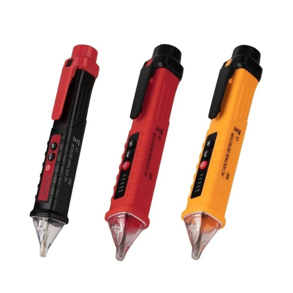 VD802 детекторы напряжения переменного тока Smart Non-контактный тестер Pen Meter 12-1000V Вольт, испытательный карандаш электрического датчика
VD802 детекторы напряжения переменного тока Smart Non-контактный тестер Pen Meter 12-1000V Вольт, испытательный карандаш электрического датчика