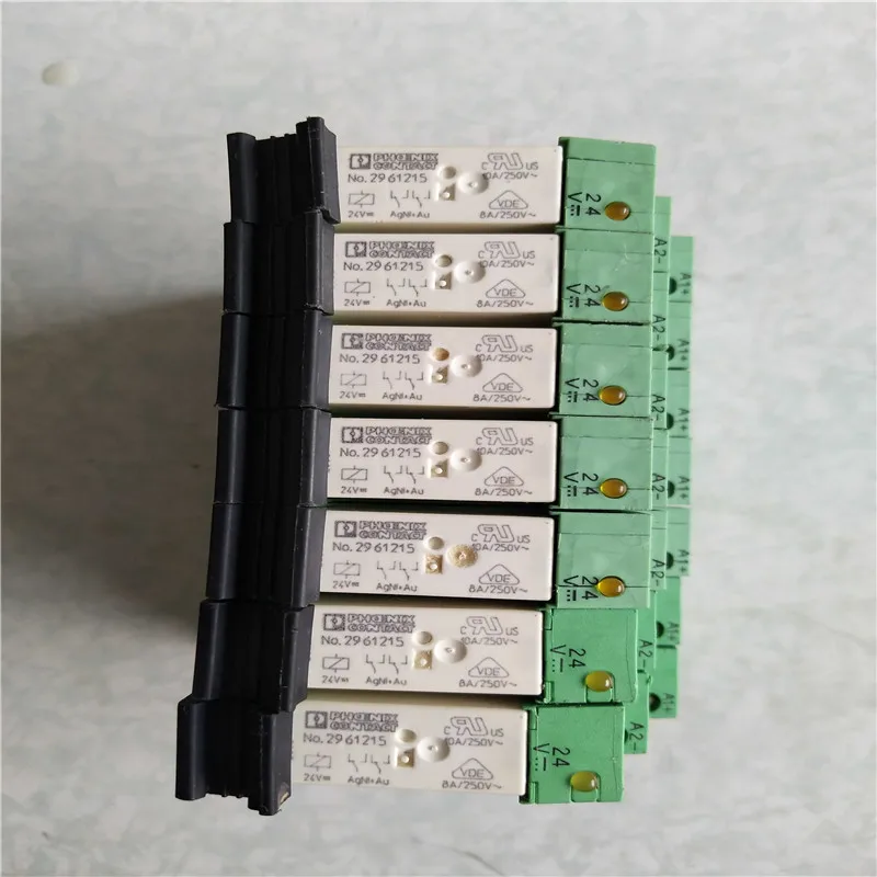 Контактное реле phoenix с основанием, № 2961215-24 В постоянного тока, 5 шт.
Контактное реле phoenix с основанием, № 2961215-24 В постоянного тока, 5 шт.