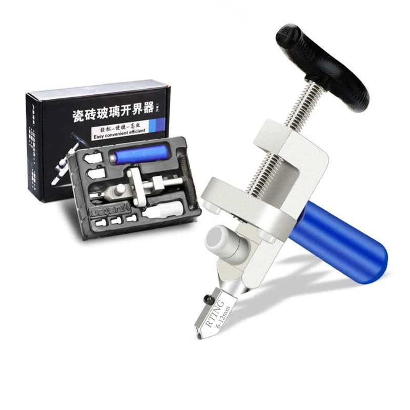 Professional 8-piece glass cutter set 2 in 1 glass tile cutting tool manual integrated glass tile cutting tool
Professional 8-piece glass cutter set 2 in 1 glass tile cutting tool manual integrated glass tile cutting tool