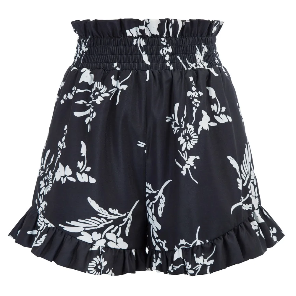 Shorts Women Casual Solid Style Sweet Vintage Smocked High Waist Loose Pants Simple Female Ruffled Shorts
Shorts Women Casual Solid Style Sweet Vintage Smocked High Waist Loose Pants Simple Female Ruffled Shorts