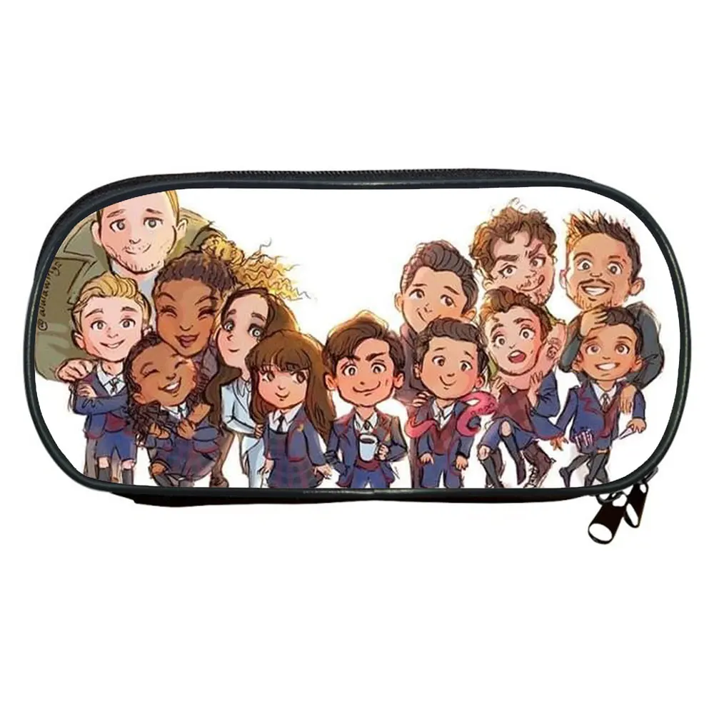 The Umbrella Academy Pencil Case Children Pen Holder Women Makeup Box Boy Pencil Bag Students Stationary Bags GirlMakeup Case
The Umbrella Academy Pencil Case Children Pen Holder Women Makeup Box Boy Pencil Bag Students Stationary Bags GirlMakeup Case