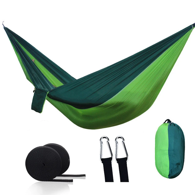 Nylon Double Person Hammock Adult Camping Outdoor Backpacking Travel Survival Garden Swing Hunting Sleeping Bed Portable Hammock
Nylon Double Person Hammock Adult Camping Outdoor Backpacking Travel Survival Garden Swing Hunting Sleeping Bed Portable Hammock