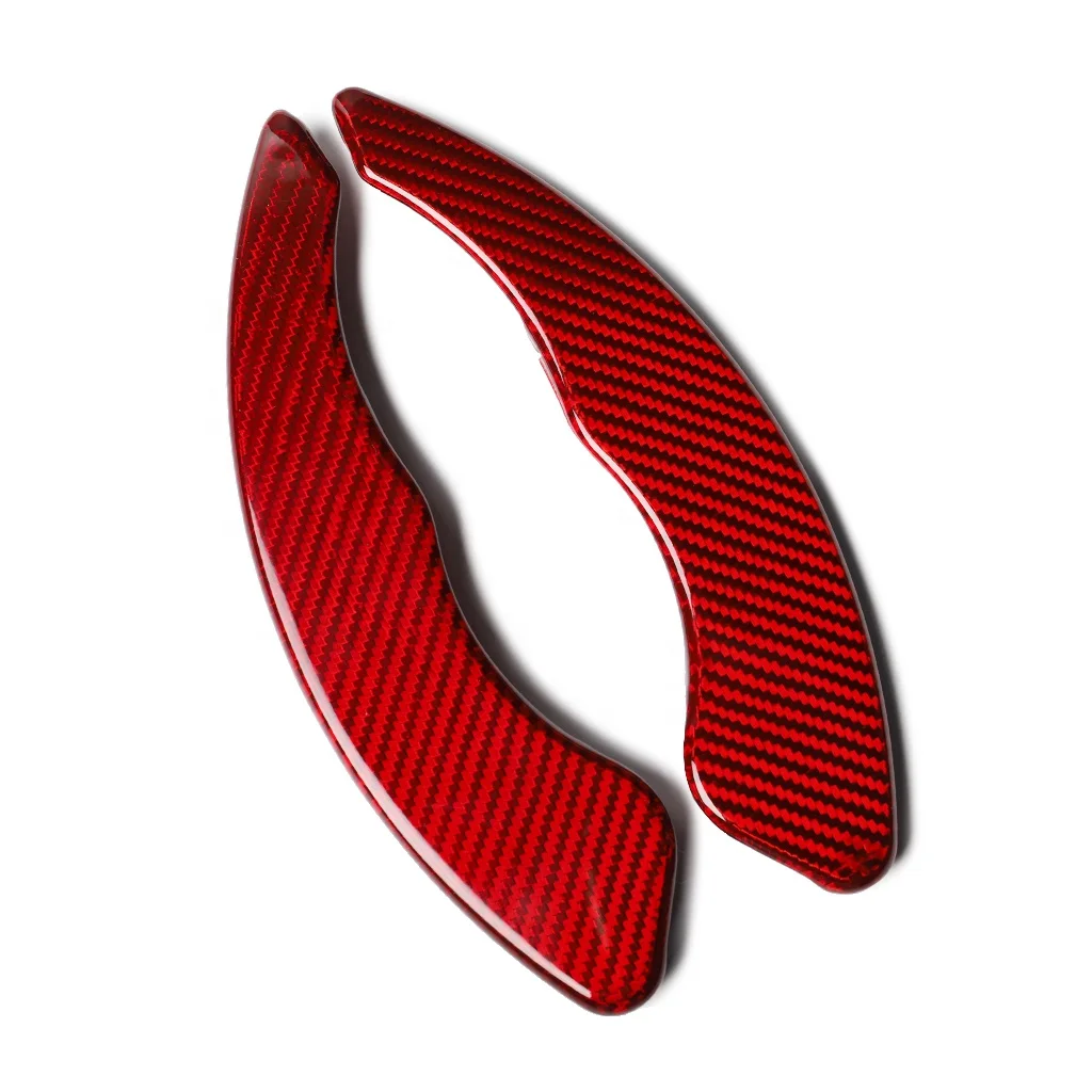 Red Steering Wheel Gear Panel Paddle Shifter Extensions Carbon Fiber Interior Accessory For 15-17 Golf 7 Car Trim
Red Steering Wheel Gear Panel Paddle Shifter Extensions Carbon Fiber Interior Accessory For 15-17 Golf 7 Car Trim