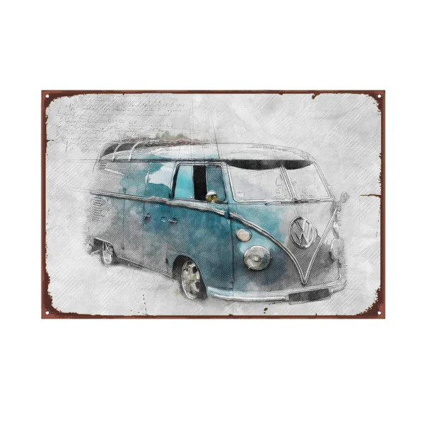 Surf Van VW Bus Art Sign Home Decor Vintage Tin Signs Pub Vintage Decorative Plates Metal Wall Art Hot Arrow Wall Decor
Surf Van VW Bus Art Sign Home Decor Vintage Tin Signs Pub Vintage Decorative Plates Metal Wall Art Hot Arrow Wall Decor