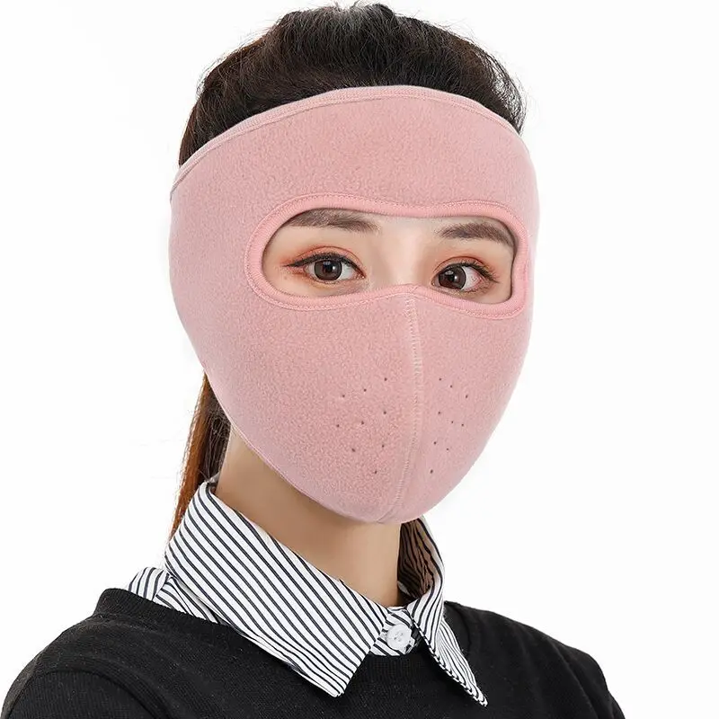 8 цветов новая зимняя спортивная маска для лица флисовая грелка анти-загрязнения