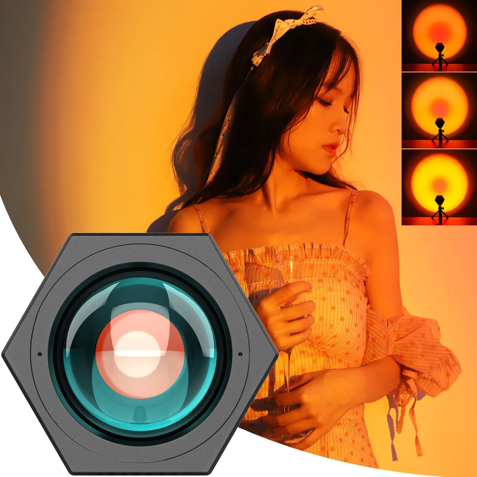 Ulanzi S1 Lite Sunset Video Light Photography Live Streaming Atmosphere Light Night Lamp Bar Coffee Stores Walls Lighting
Ulanzi S1 Lite Sunset Video Light Photography Live Streaming Atmosphere Light Night Lamp Bar Coffee Stores Walls Lighting