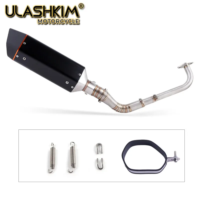 Motorcycle Exhaust muffler Escape Modified Front Middle Link pipe Full System Slip On For YAMAHA NMAX155 NMAX 155 exhaust
Motorcycle Exhaust muffler Escape Modified Front Middle Link pipe Full System Slip On For YAMAHA NMAX155 NMAX 155 exhaust