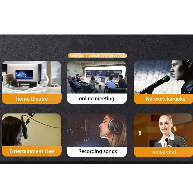 BM700 Condenser Microphone USB Computer Microphone Set 192KHZ / 24Bit High Sampling Rate For Karaoke YouTube Live
BM700 Condenser Microphone USB Computer Microphone Set 192KHZ / 24Bit High Sampling Rate For Karaoke YouTube Live
