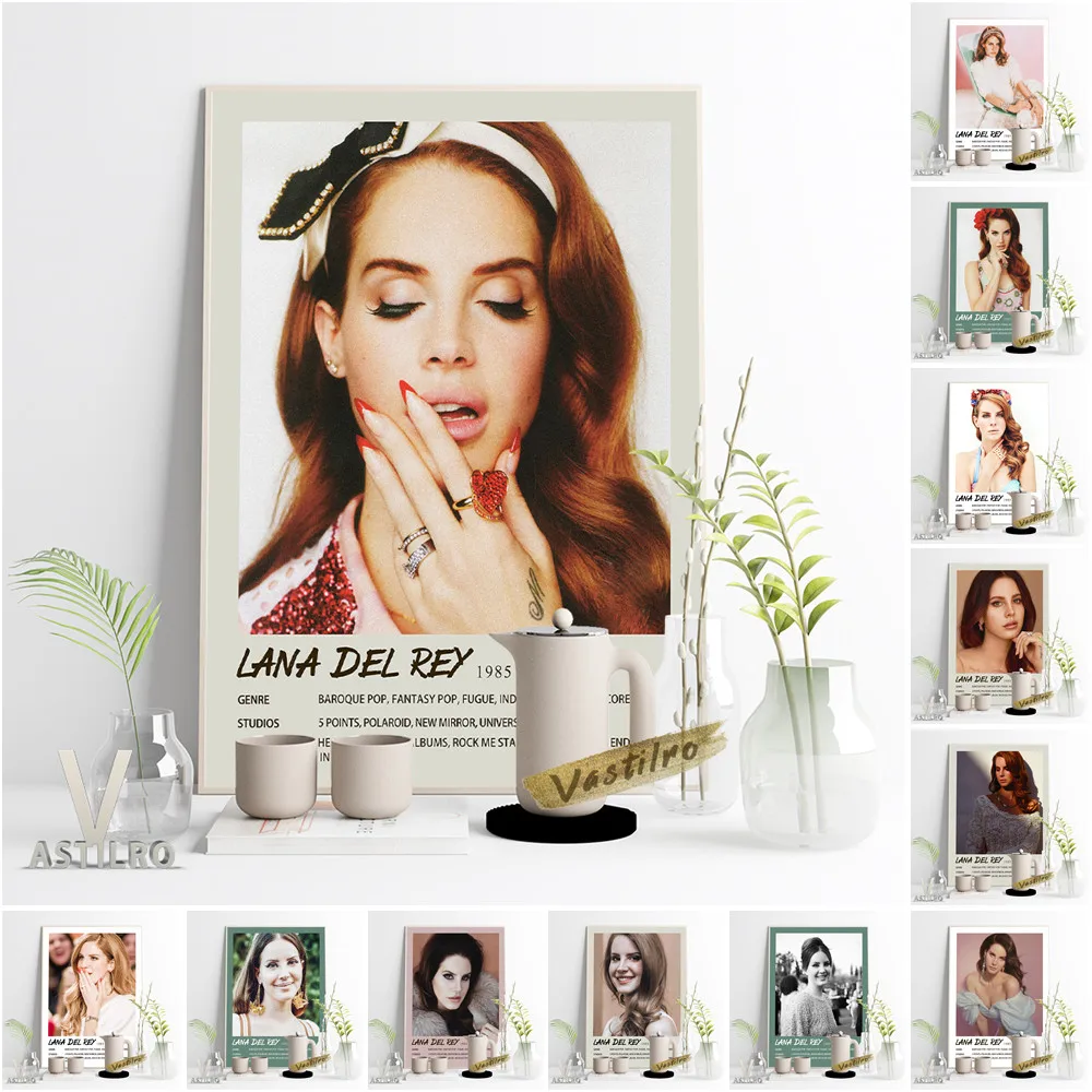Lana Del Rey Hot Celebrity Poster Music Album Fans Collection Gift Fashion Magazine Singer Star Art Prints Wall Stickers Decor
Lana Del Rey Hot Celebrity Poster Music Album Fans Collection Gift Fashion Magazine Singer Star Art Prints Wall Stickers Decor