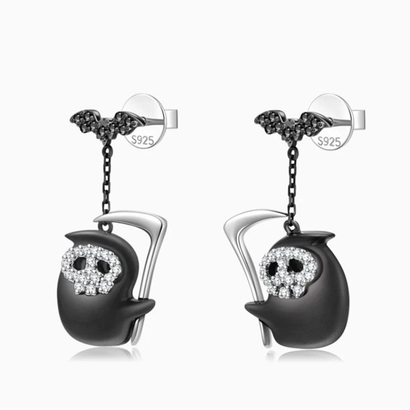 Black Awn New Cute 925 Sterling Silver Black Spinel Trendy Engagement Earrings for Women Fine Jewelry Gift I161
Black Awn New Cute 925 Sterling Silver Black Spinel Trendy Engagement Earrings for Women Fine Jewelry Gift I161