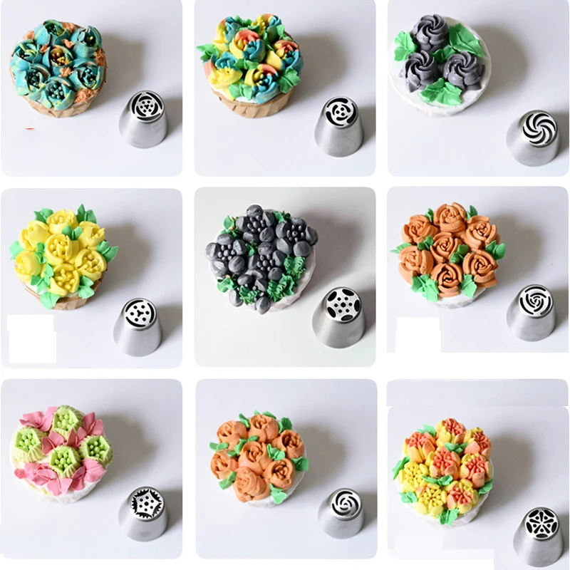 56pc Russian Tulip Icing Piping Nozzles Korean Style Pastry Tips for DIY Cake Decoration Dessert Baking Stainless Steel Tools
56pc Russian Tulip Icing Piping Nozzles Korean Style Pastry Tips for DIY Cake Decoration Dessert Baking Stainless Steel Tools