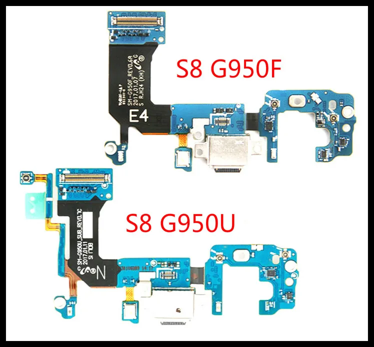 Оригинальный Для samsung Galaxy S8 G950F G950U G950 USB зарядное устройство гибкий кабель док