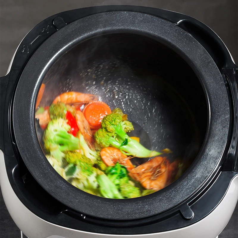 220V Household Non-Stick Pan Intelligent Electric Frying Machine 6L Multi-Function Cooking Wok 360 Degree Drum Cooking Machine
220V Household Non-Stick Pan Intelligent Electric Frying Machine 6L Multi-Function Cooking Wok 360 Degree Drum Cooking Machine