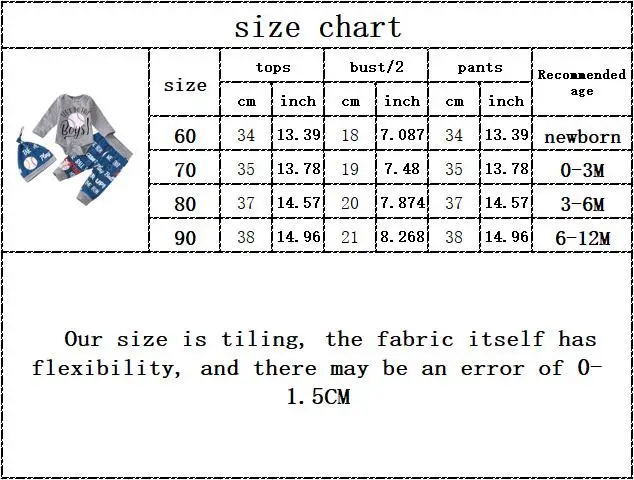 newborn kids baby boys girls full sleeve tops bodysuits long pants letter patchwork hat toddler infant clothes sets 3pcs 0-12M
newborn kids baby boys girls full sleeve tops bodysuits long pants letter patchwork hat toddler infant clothes sets 3pcs 0-12M