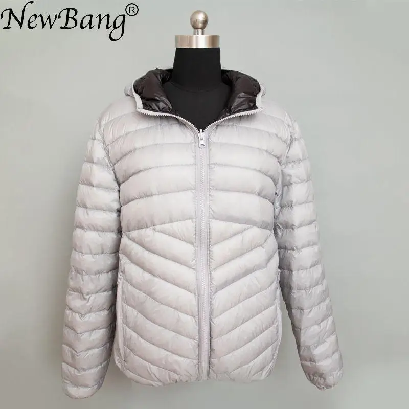 NewBang Men's Down Jacket With Hooded Puffer Ultra Light Down Jacket Men Autumn Winter Double Side Feather Reversible Parka
NewBang Men's Down Jacket With Hooded Puffer Ultra Light Down Jacket Men Autumn Winter Double Side Feather Reversible Parka