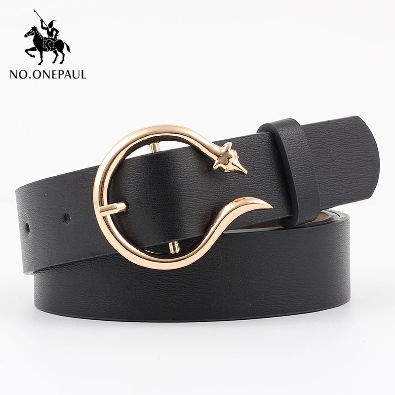 NO.ONEPAUL Genuine leather women belt fashionLuxury brand belt for women Round pin buckle Vintage round buckle Jeans belt female
NO.ONEPAUL Genuine leather women belt fashionLuxury brand belt for women Round pin buckle Vintage round buckle Jeans belt female
