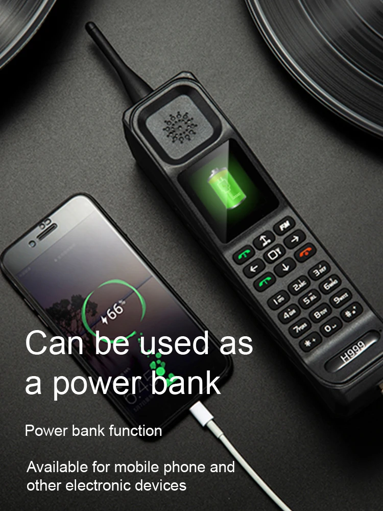 H999 Mini Cell Phone Dual SIM Handheld Telephone Classic Mobile Phone Loud Speaker Multimedia MP4 Player Flashlight with USB
H999 Mini Cell Phone Dual SIM Handheld Telephone Classic Mobile Phone Loud Speaker Multimedia MP4 Player Flashlight with USB