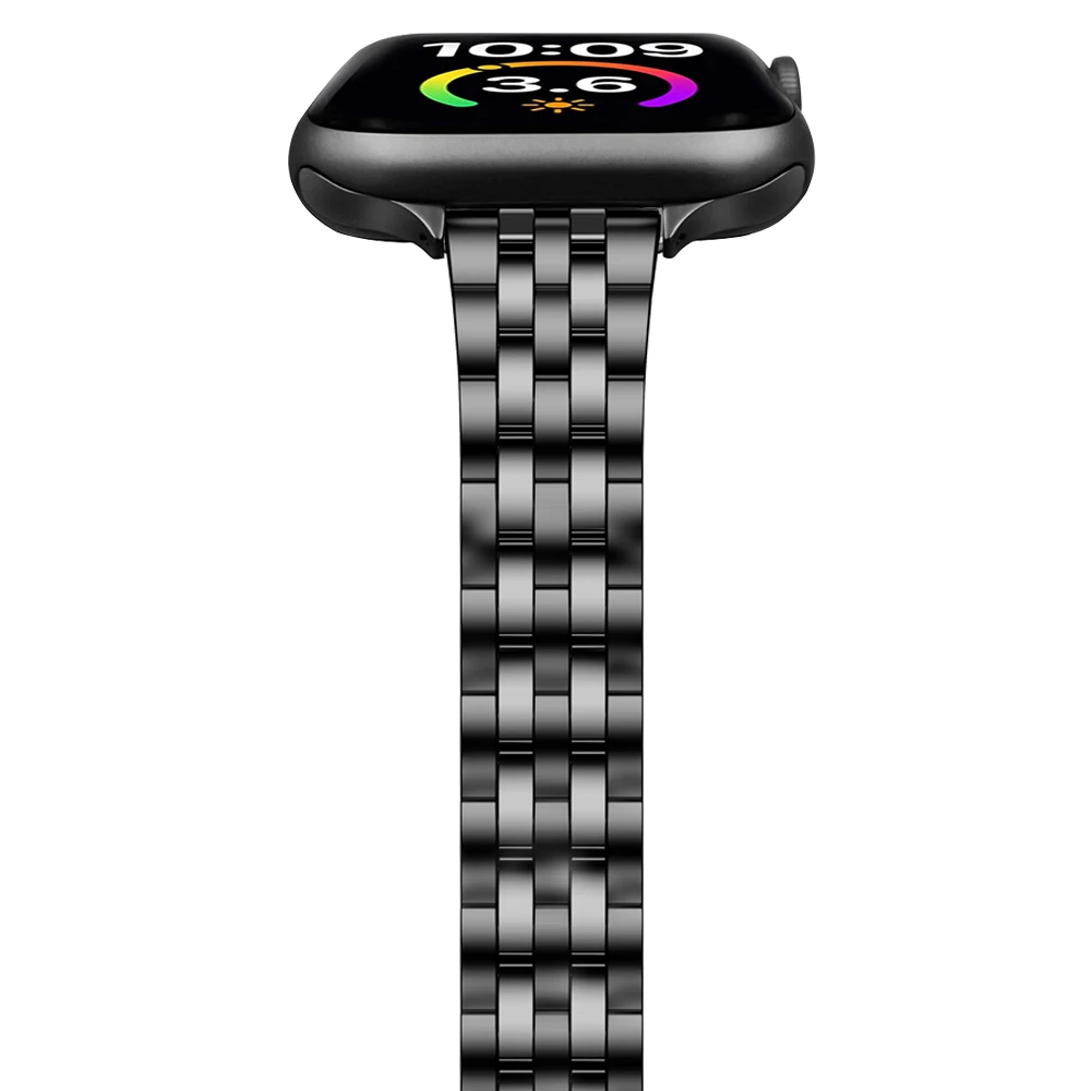 Ремешок из нержавеющей стали для Apple watch band 40 мм 44 мм 38 мм 42 мм, Тонкий деловой браслет-петля для iWatch 3 4 5 6 se, для женщин и девушек
Ремешок из нержавеющей стали для Apple watch band 40 мм 44 мм 38 мм 42 мм, Тонкий деловой браслет-петля для iWatch 3 4 5 6 se, для женщин и девушек
