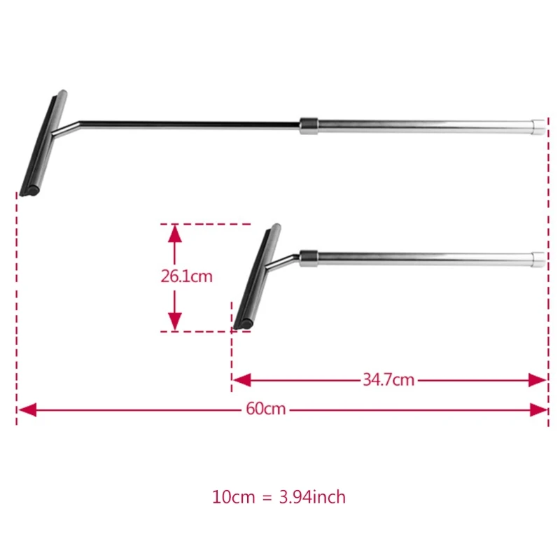 X7AB Telescopic Shower Squeegee Window Glass Wiper Scraper Cleaner with Silicone Blade for Bathroom Kitchen Car
X7AB Telescopic Shower Squeegee Window Glass Wiper Scraper Cleaner with Silicone Blade for Bathroom Kitchen Car