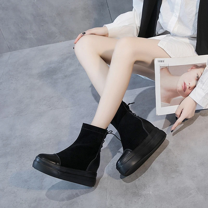 Women's Ankle Boots 2021 Autumn Winter Split Leather High Heels Women Ankle Boots Warm Plush Ladies Winter Boot Woman Shoes
Women's Ankle Boots 2021 Autumn Winter Split Leather High Heels Women Ankle Boots Warm Plush Ladies Winter Boot Woman Shoes