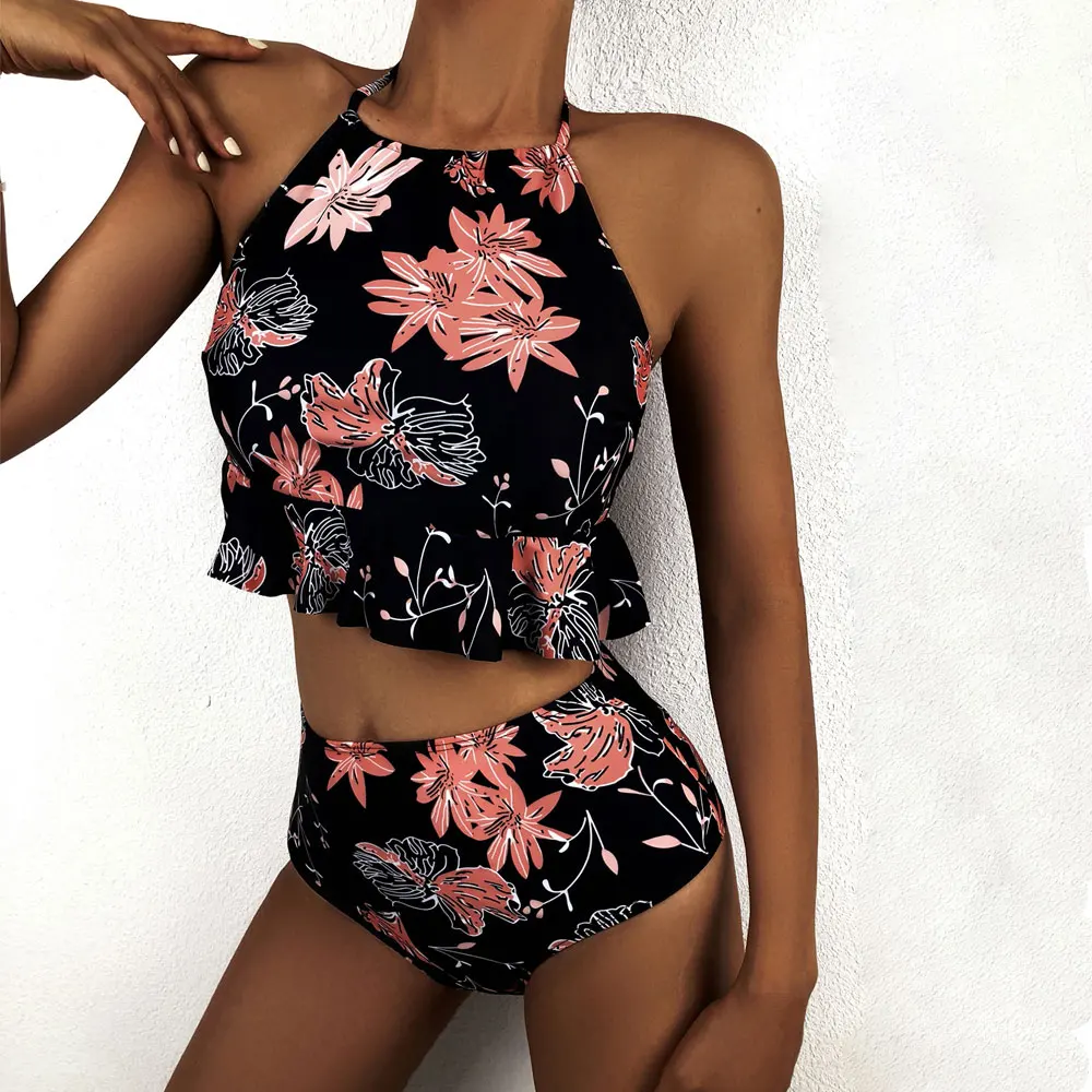 2021 Woman Sexy Bikini Pink Women Bathing Suits Floral Swimwear Swimming Suit Female Bather Swimsuits
2021 Woman Sexy Bikini Pink Women Bathing Suits Floral Swimwear Swimming Suit Female Bather Swimsuits