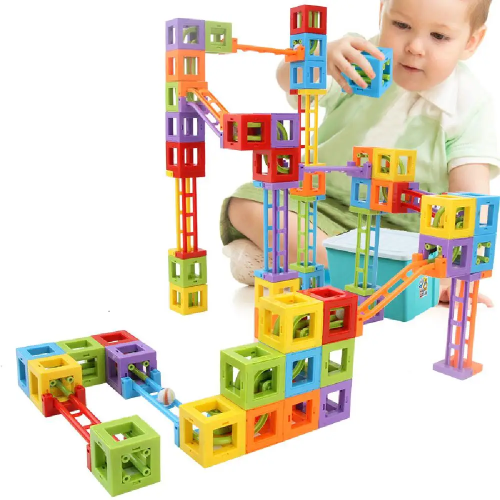 73pcs DIY Magnetic Educational Toys Magnetic marble run track constructor Building Blocks Construction Accessories kids toys
73pcs DIY Magnetic Educational Toys Magnetic marble run track constructor Building Blocks Construction Accessories kids toys
