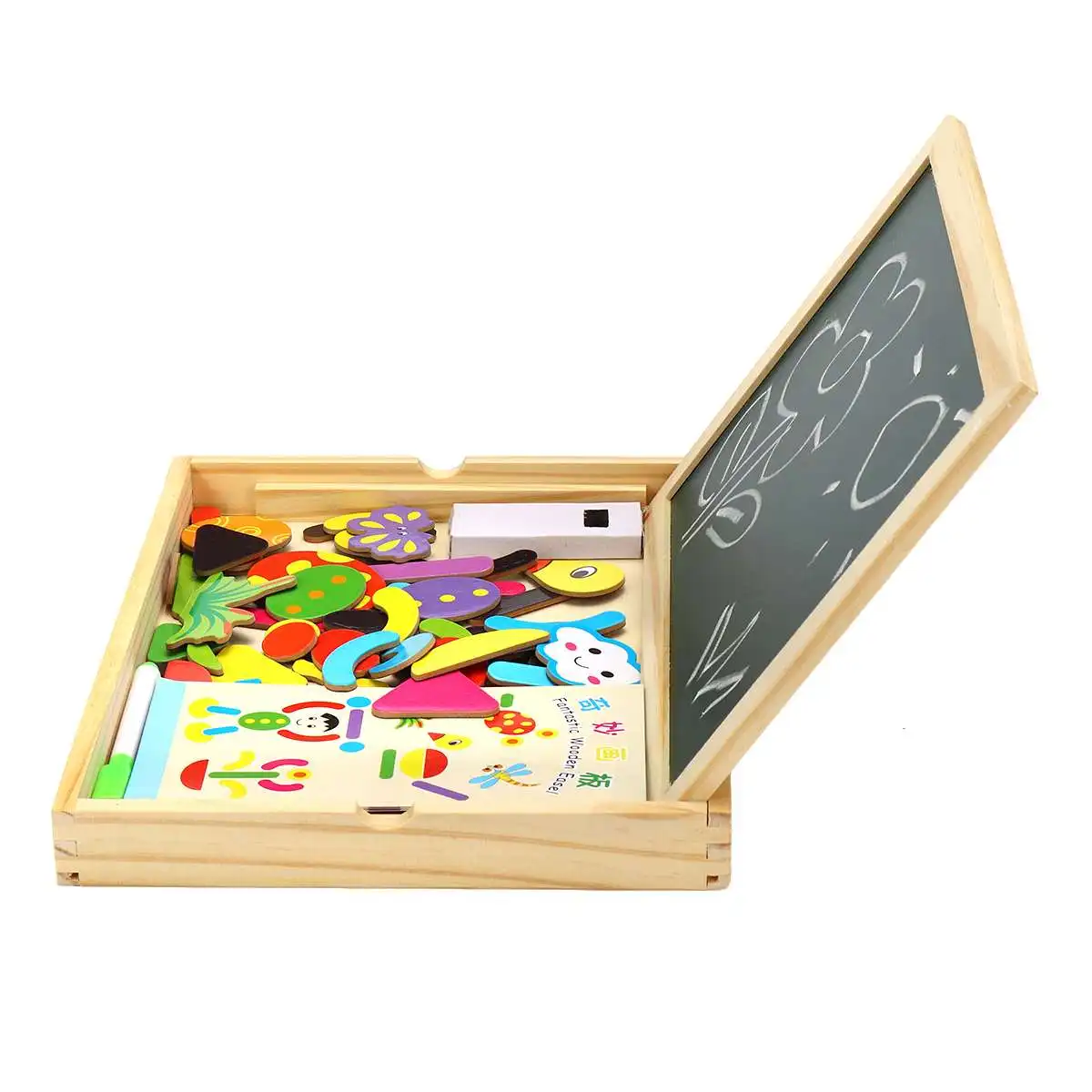 New Arrival Drawing Writing Board Magnetic Board Puzzle Double Easel Kid Wooden Toy Gift Children Intelligence Development Toys
New Arrival Drawing Writing Board Magnetic Board Puzzle Double Easel Kid Wooden Toy Gift Children Intelligence Development Toys